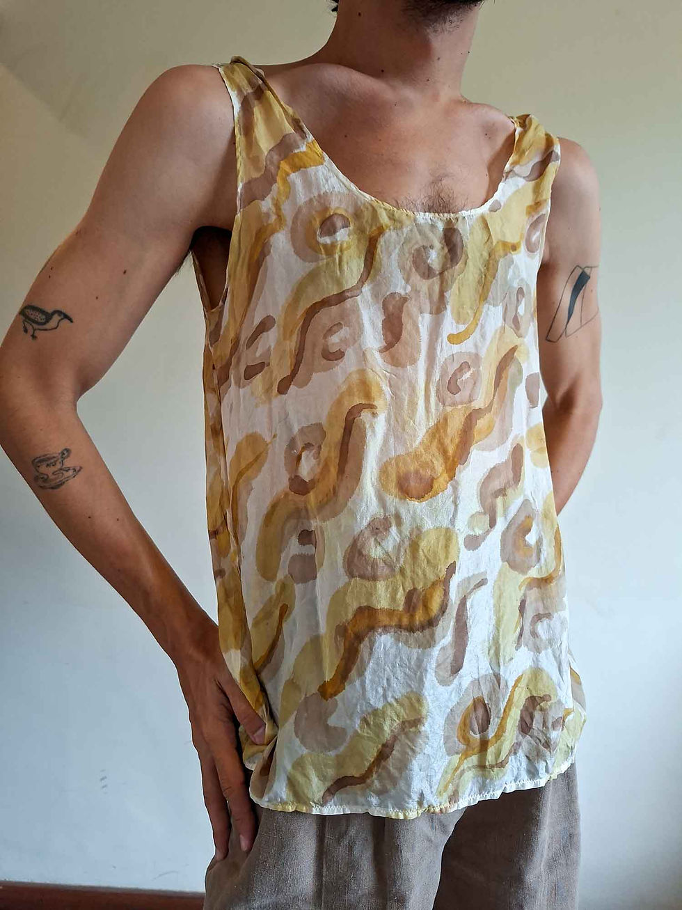 Miniatura: Camiseta Seda Animal Print (tam M)