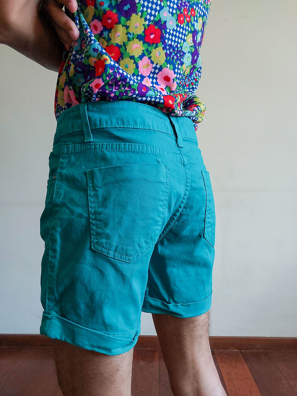 Miniatura: Short Verde Água (tam 40-42)