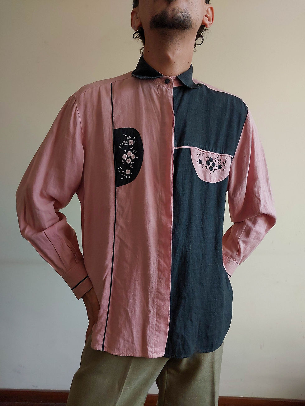 Miniatura: Camisa Linho Vintage 5ª Essencia (tam M)