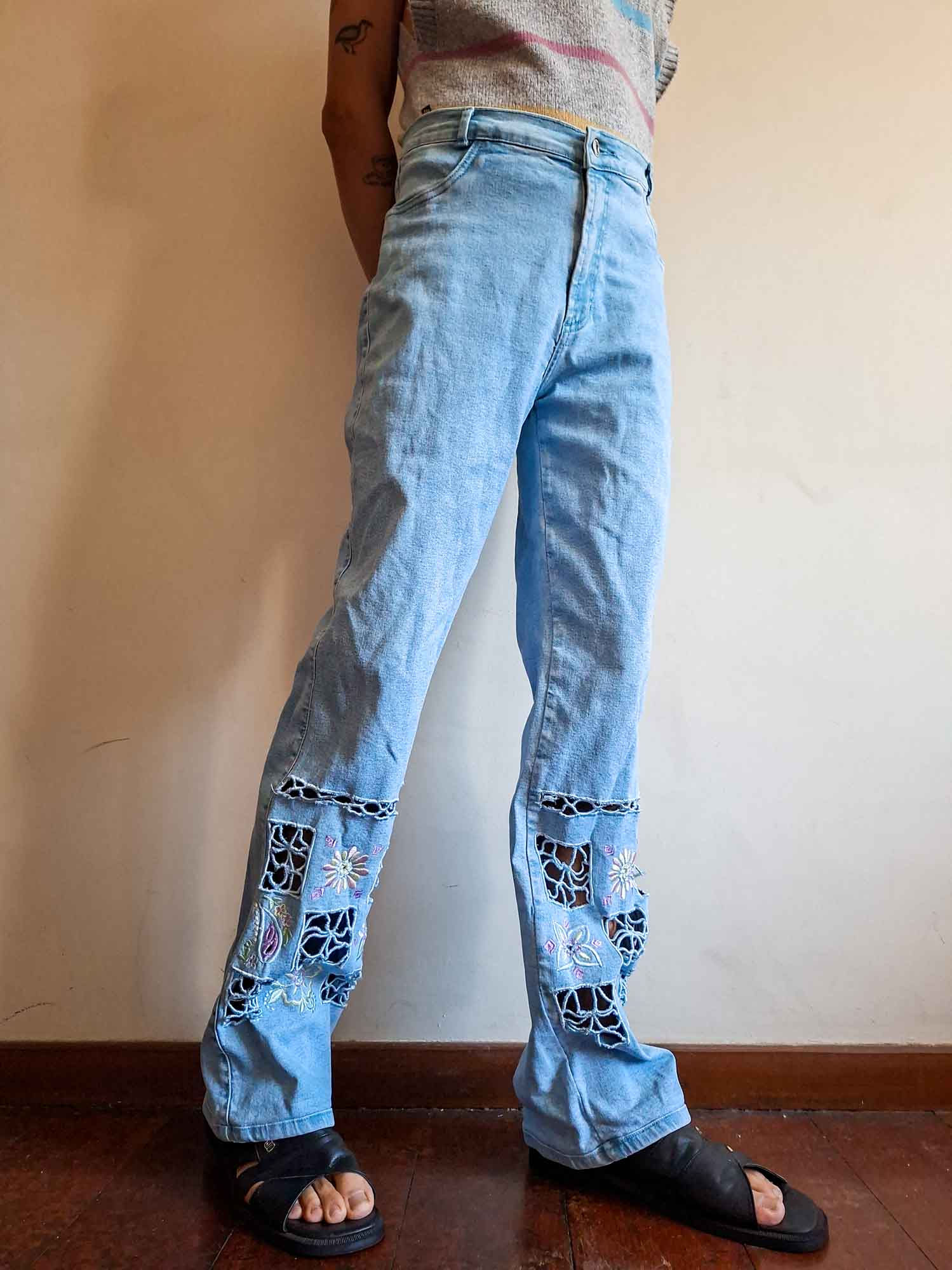 Calça Laço que Faço Jeans (tam 40 a 44)