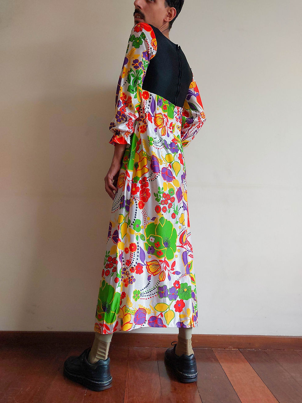 Miniatura: Vestido anos 60 Rita - Acervo Sra. B. (tam P)