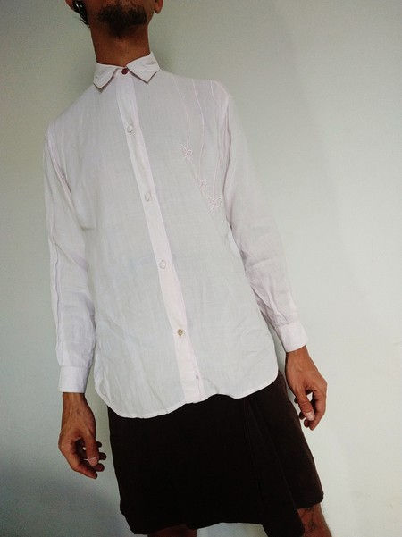 Miniatura: Camisa Laços - linho
