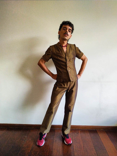 Miniatura: Conjunto Bowie - Brocado ( Tam P)