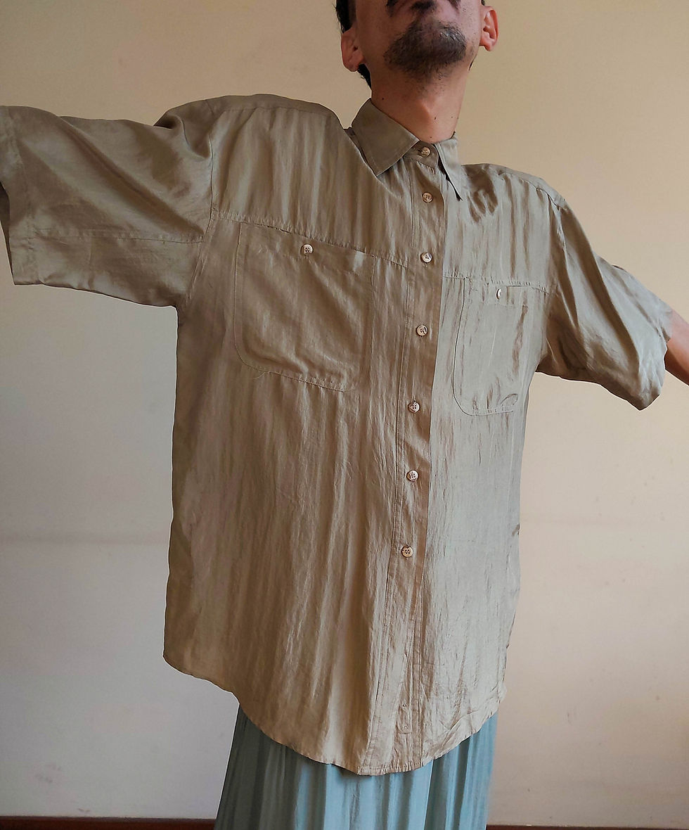 Miniatura: Camisa The Limited em Seda Pura (tam G)