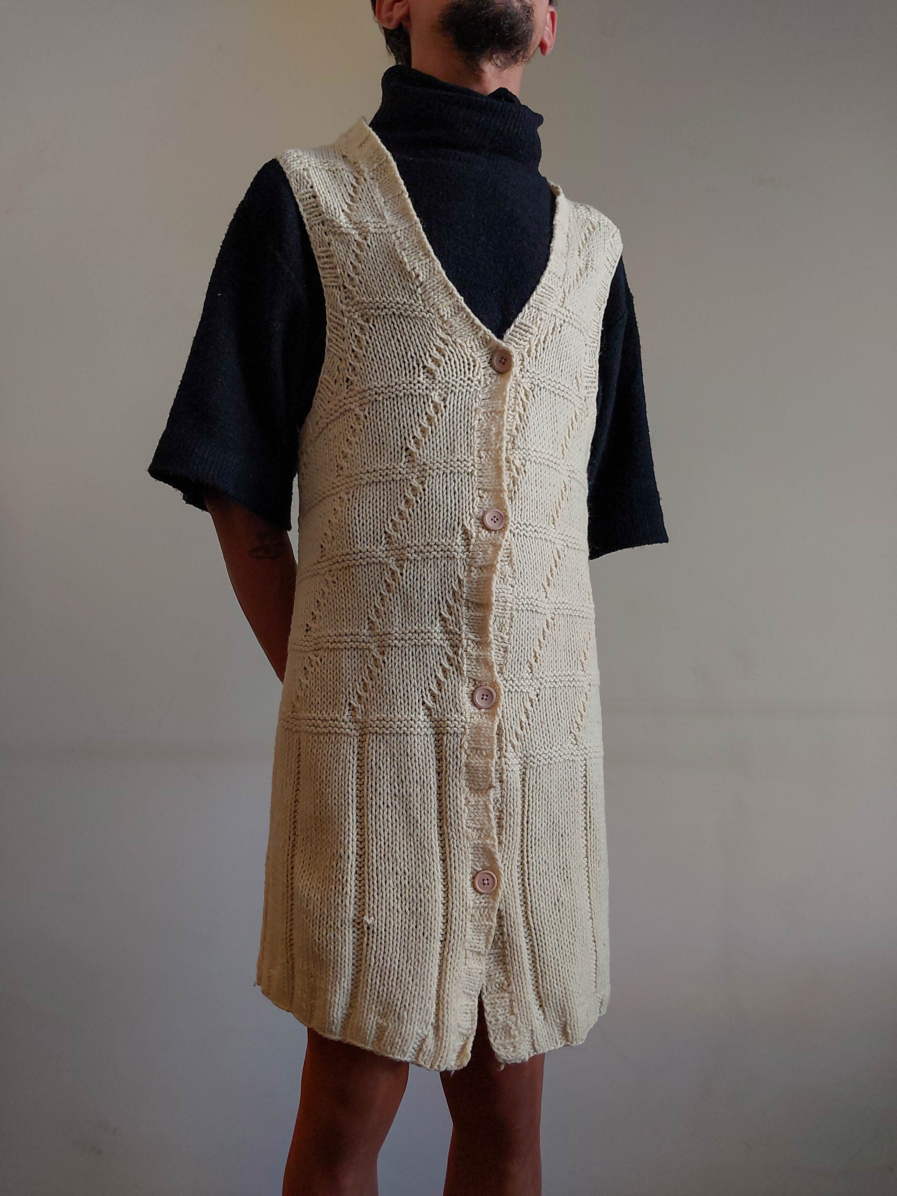 Vestido ou Maxi-colete Daniel Hechter - acervo Sra. B. (tam P)