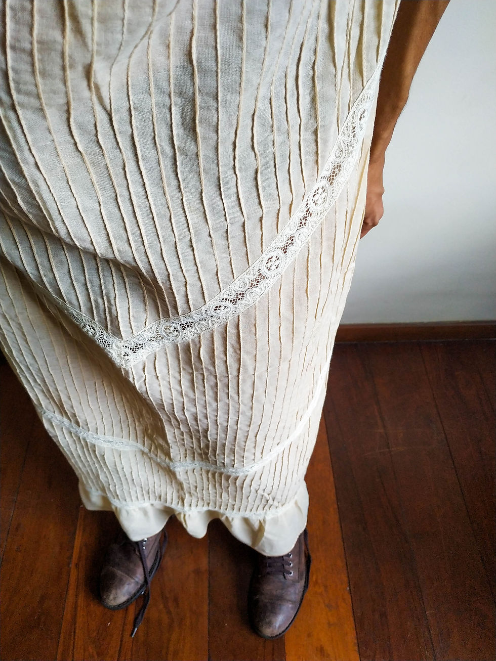 Miniatura: Camisola Vintage Alícia (tam P)