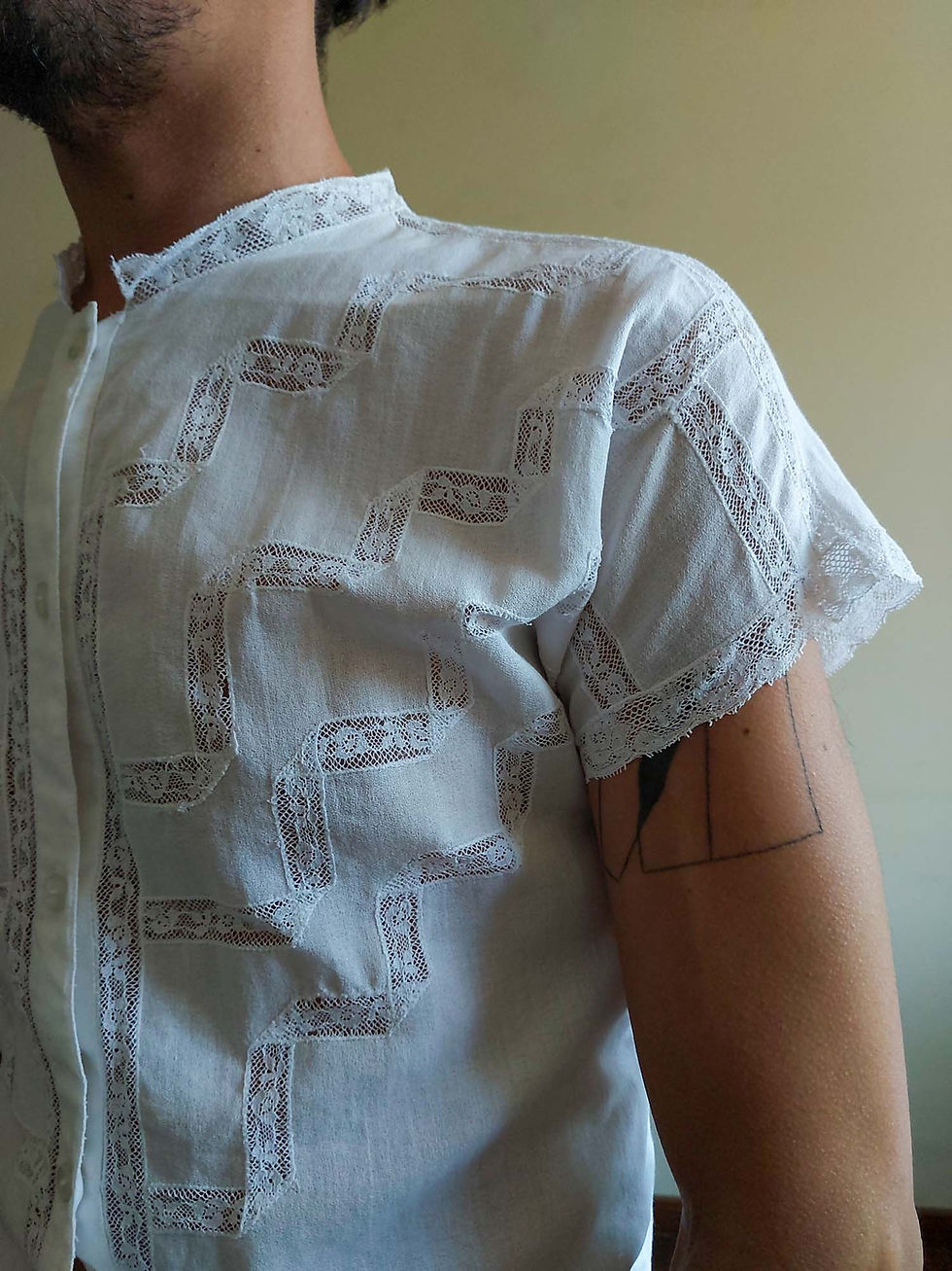 Miniatura: Camisa Vintage Entremeios (tam P)