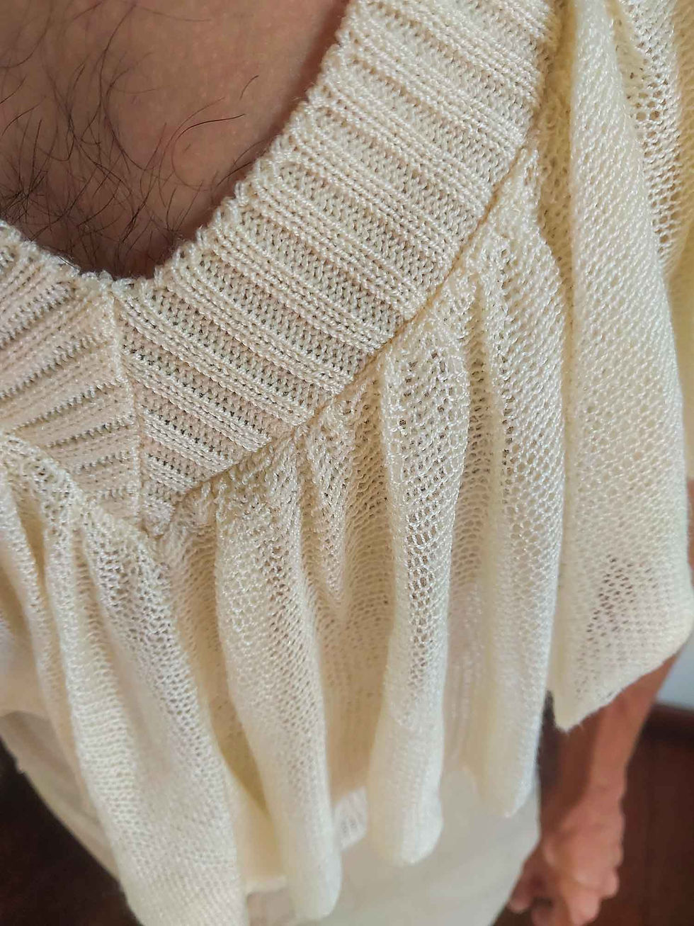 Miniatura: Camiseta Vintage Malha babados (tam P)