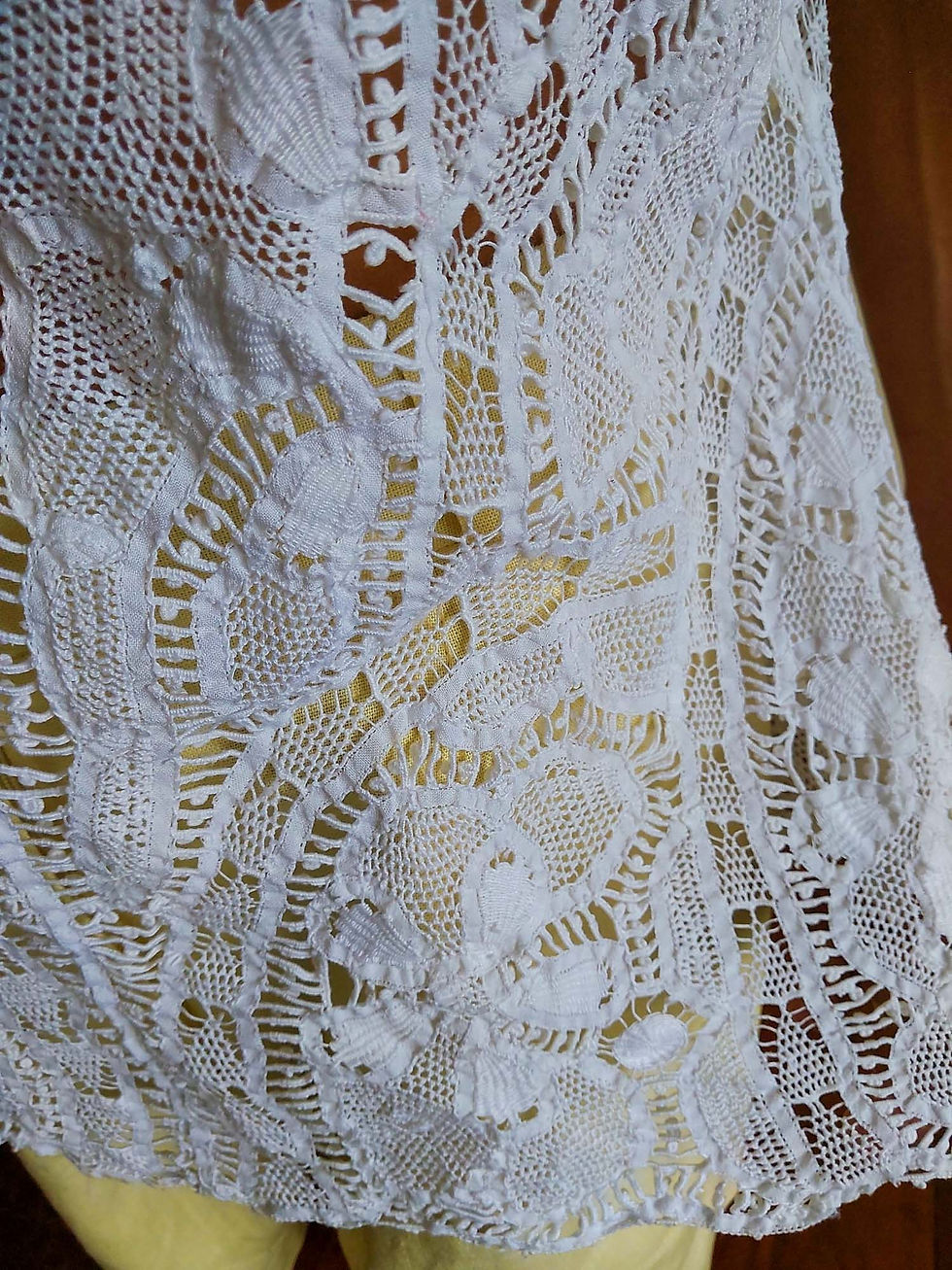 Miniatura: Blusa Divina em Renda Renascença Artesanal (tam G)