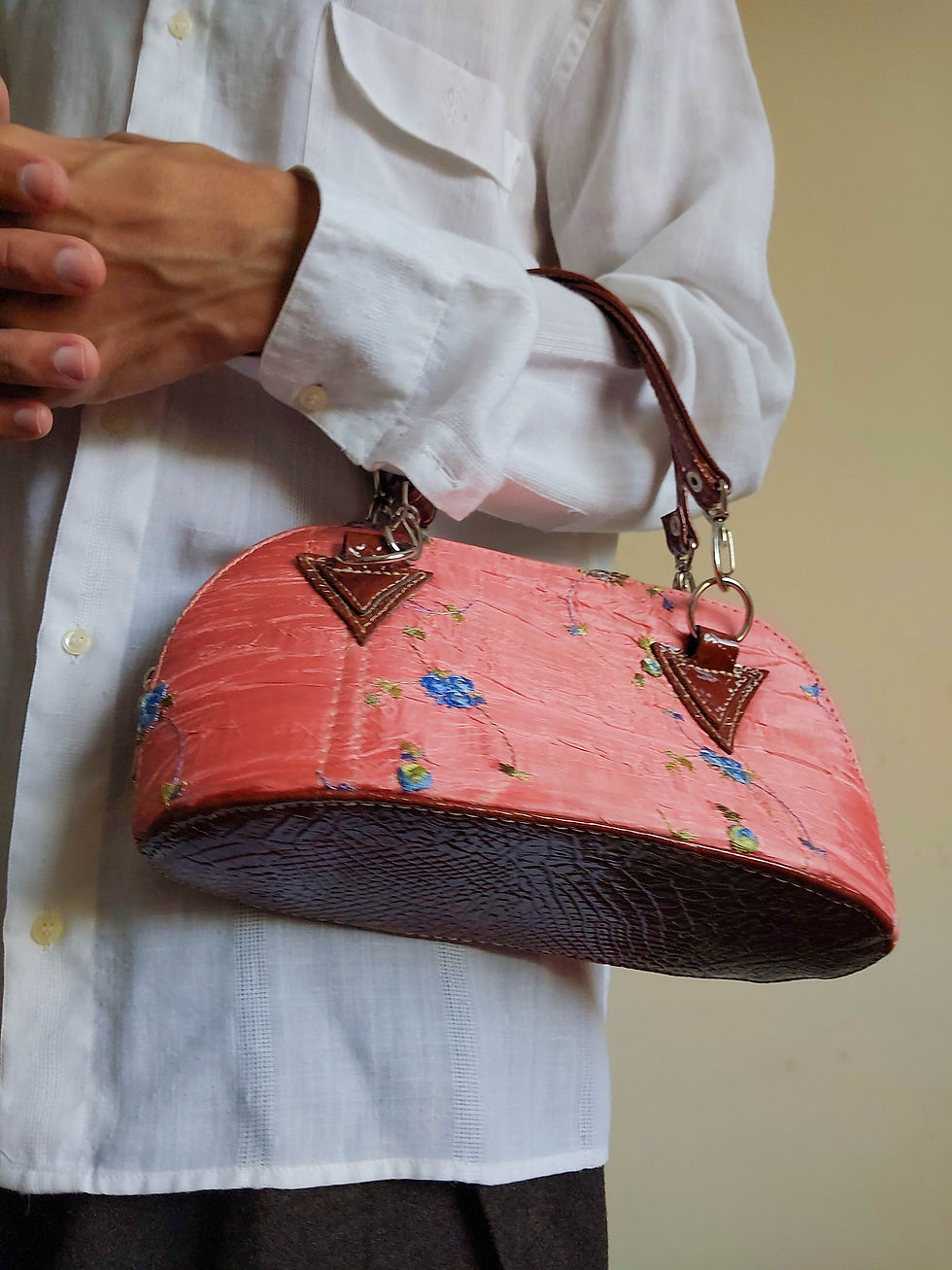 Miniatura: Bolsa Floreio anos 80