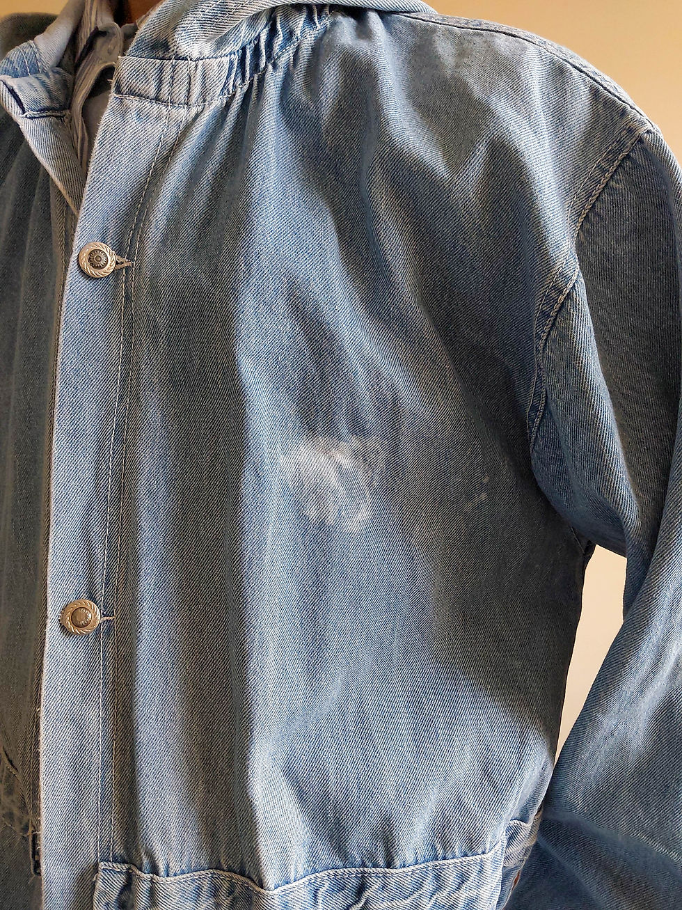 Miniatura: Parka Jeans Vintage Dissidência (tam G)