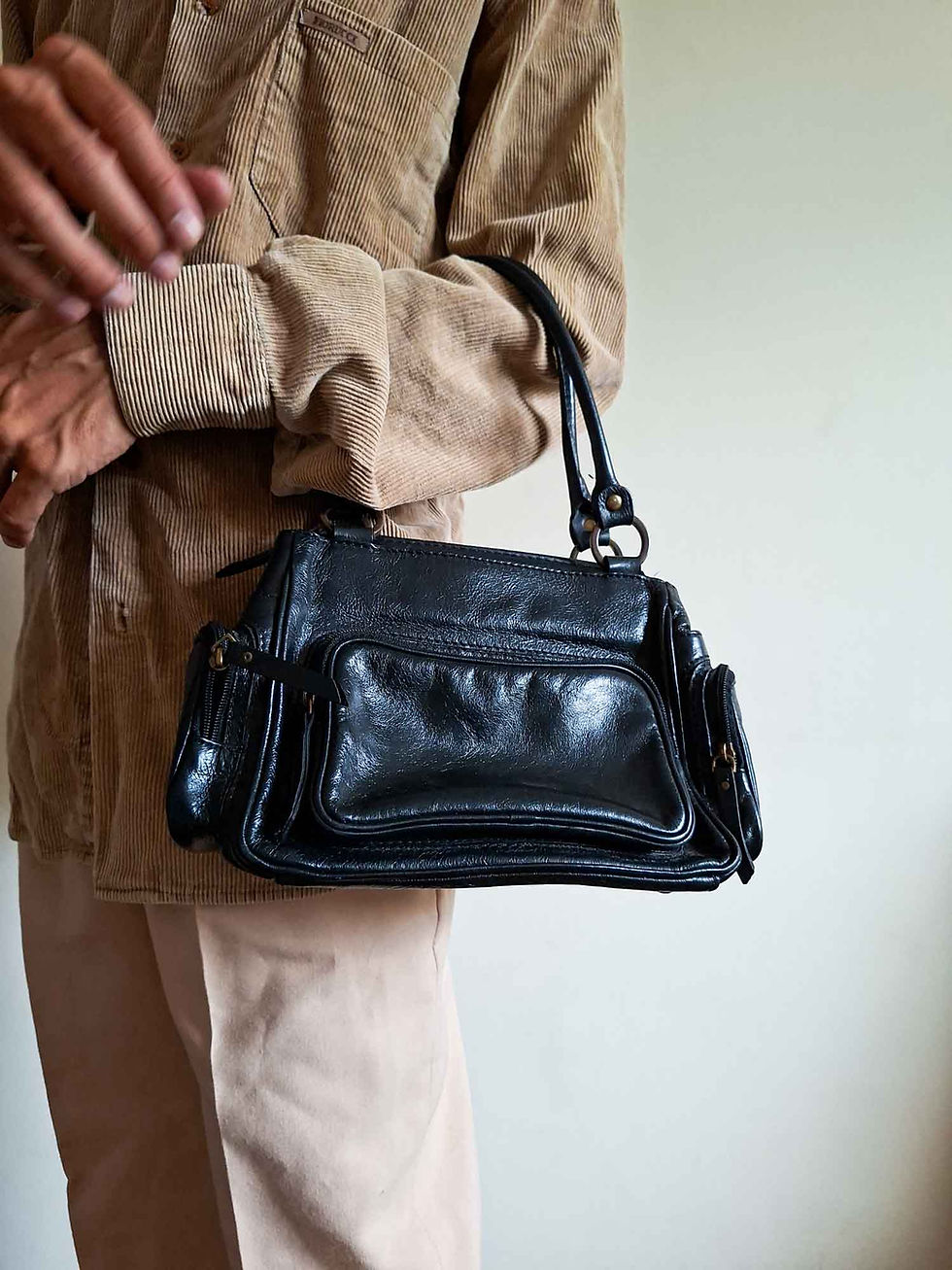 Miniatura: Bolsa Vintage anos 90 cabe tudo