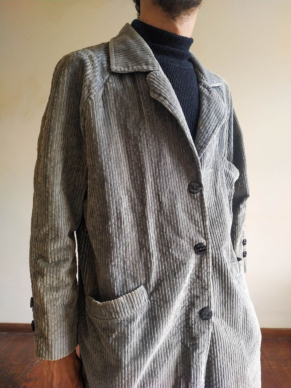 Miniatura: Blazer Salum em Cotelê (tam M)