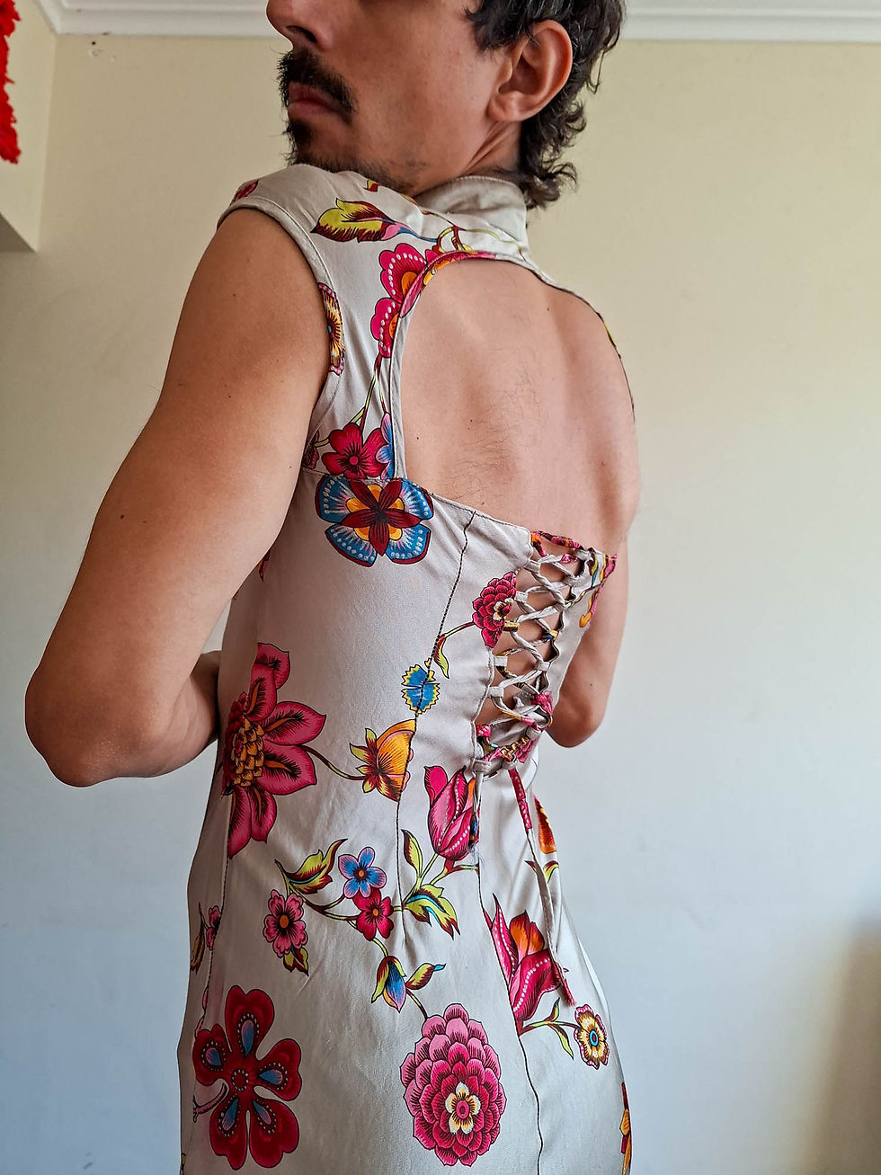Miniatura: Vestido Atos Lombardini Vintage italiano (tam P)