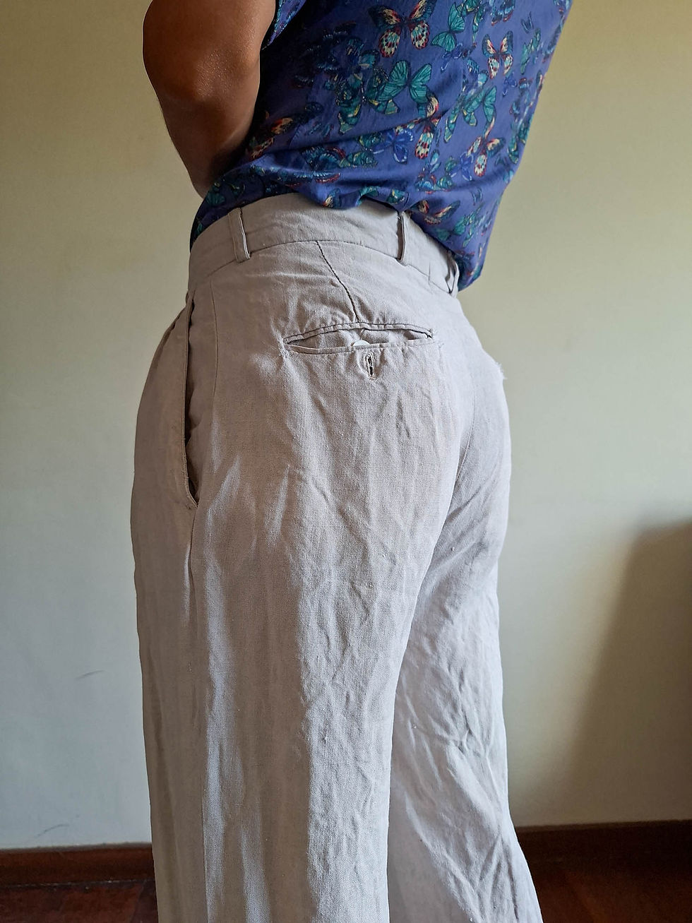Miniatura: Calça Uncle Robert em Linho Brasperola (tam 38)