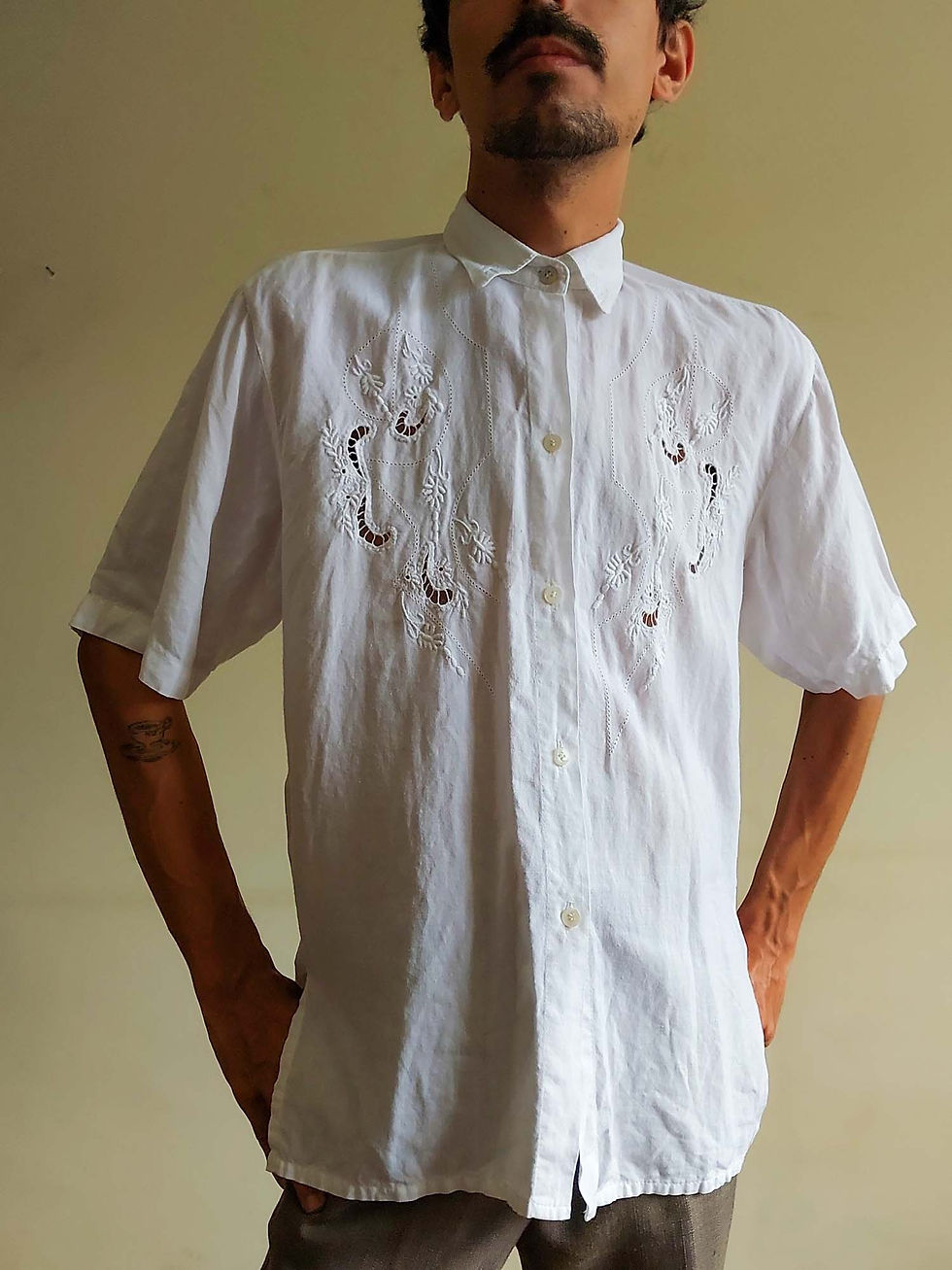 Miniatura: Camisa Richelieu Manula VIntage (raridade) (tam M)