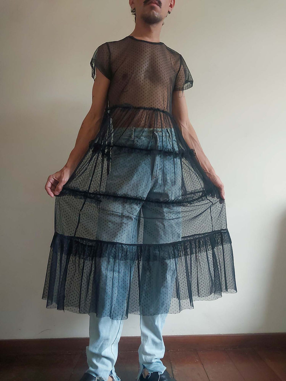 Miniatura: Vestido Esmeral em Tule (tam P/M)