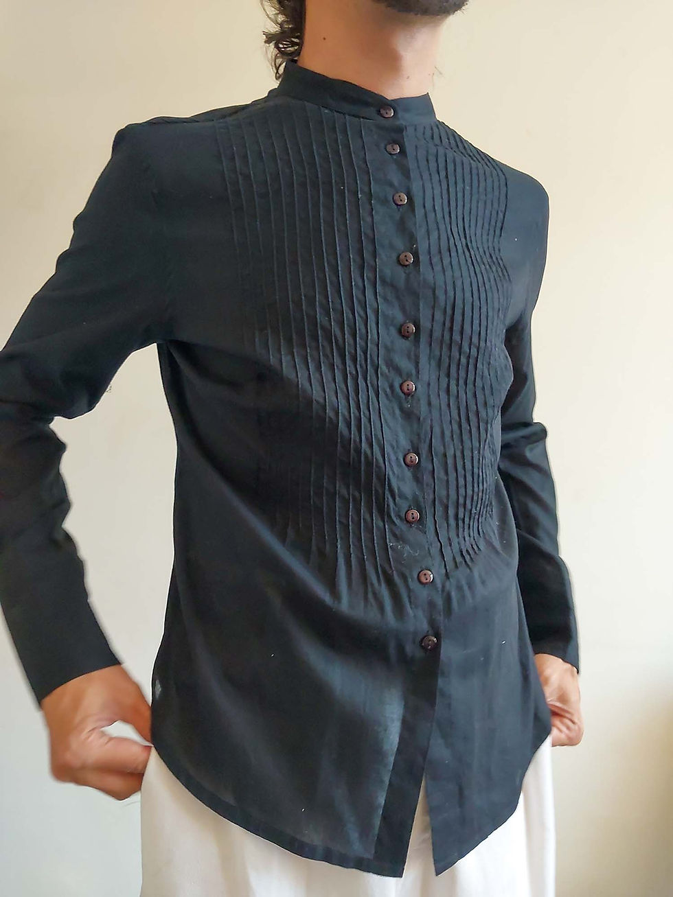 Miniatura: Camisa Yessica Plissados (tam P)