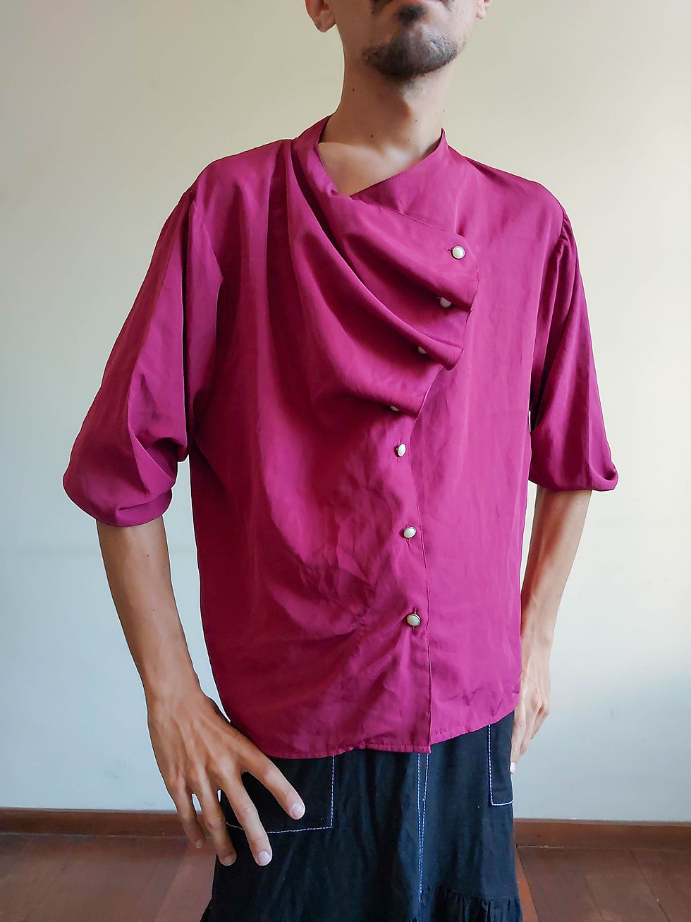 Miniatura: Camisa Vintage Yessica (tam M)