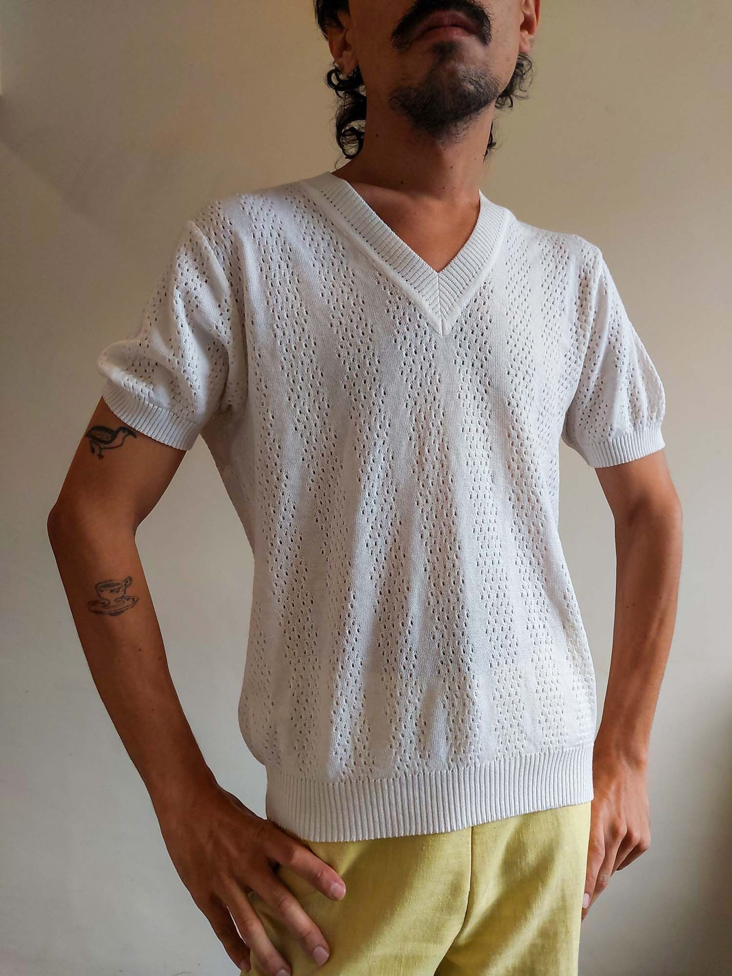 Camiseta Diana Vintage em malha de algodão (tam M)