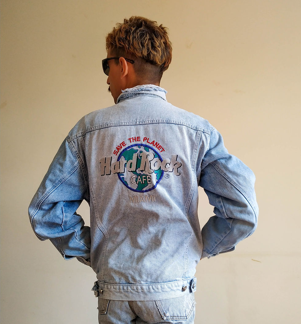 Miniatura: Jaqueta Jeans Hard Rock Miami (tam G)