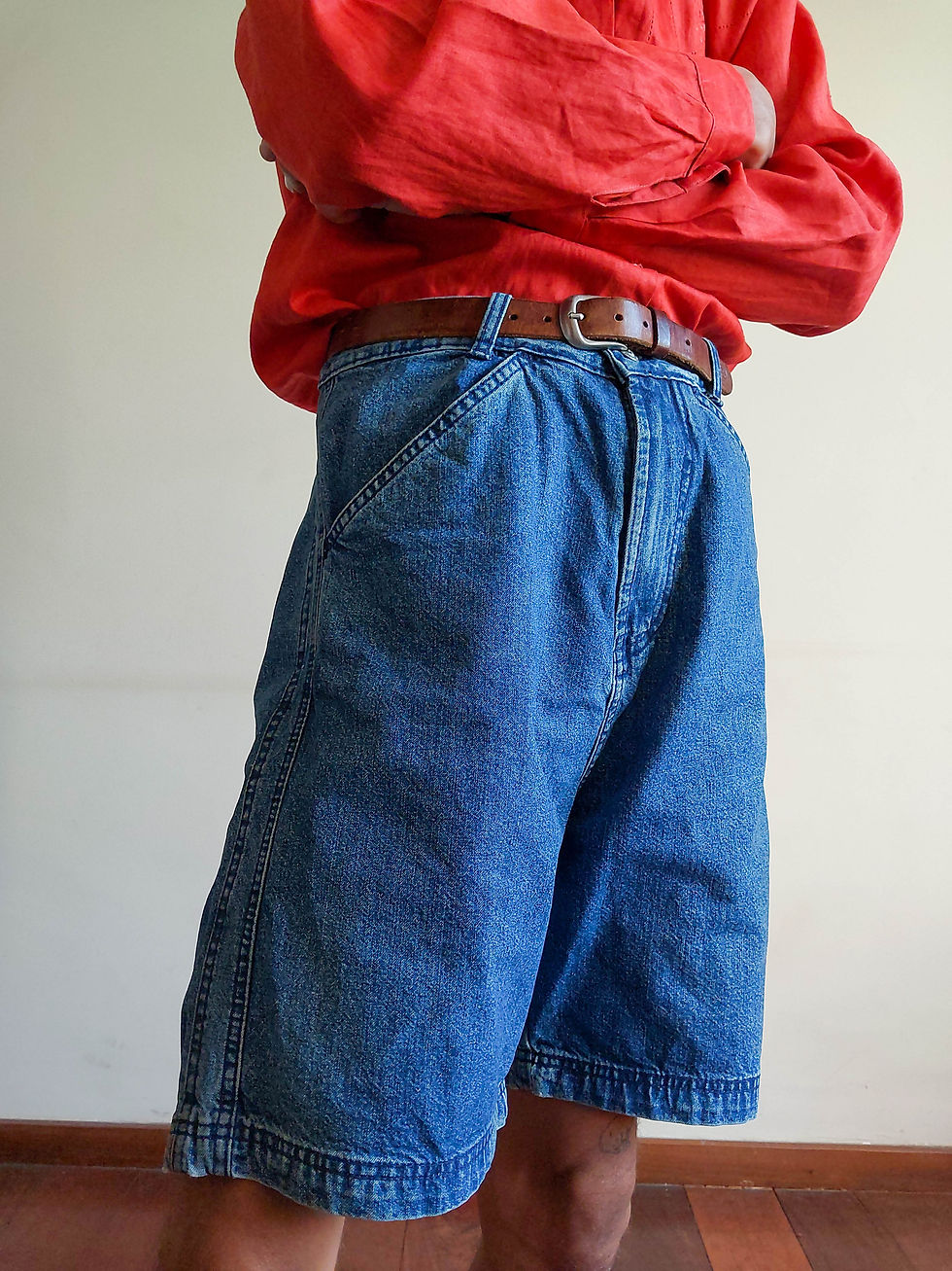 Miniatura: Short Jeans Marcel Philippe em Índigo blue autêntico (tam 40)