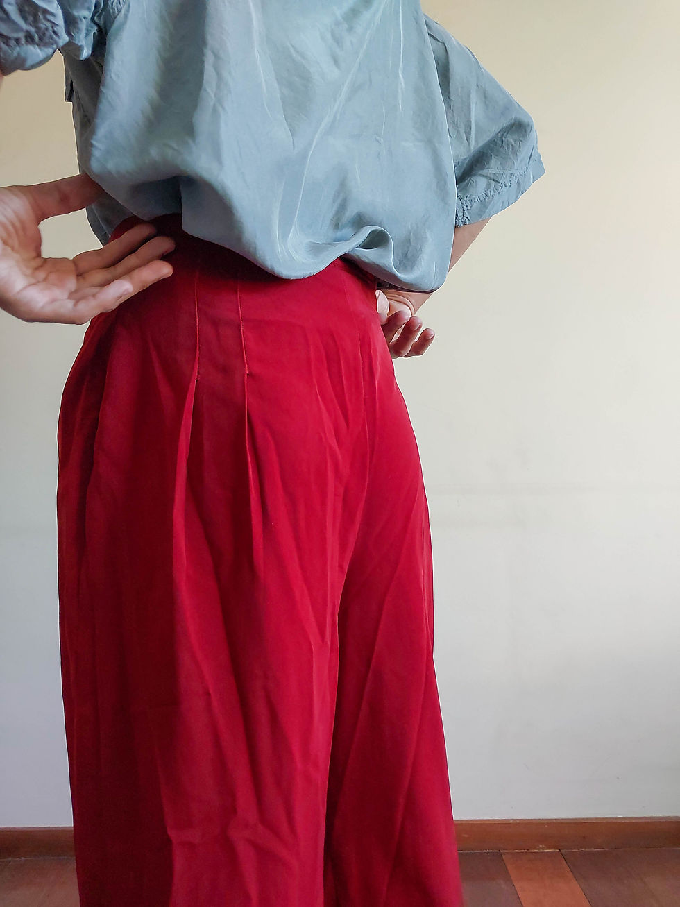 Miniatura: Calça Vinho Costureira (tam 38)