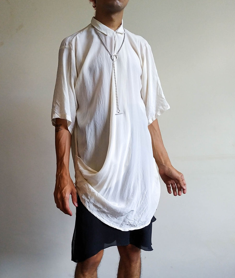 Miniatura: Camisa Seda Sirlene (tam G)