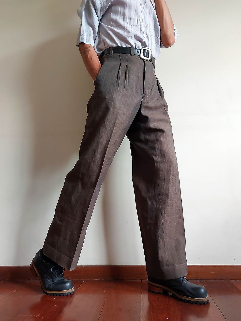 Miniatura: Calça Alfaiataria Musgo (tam 44)