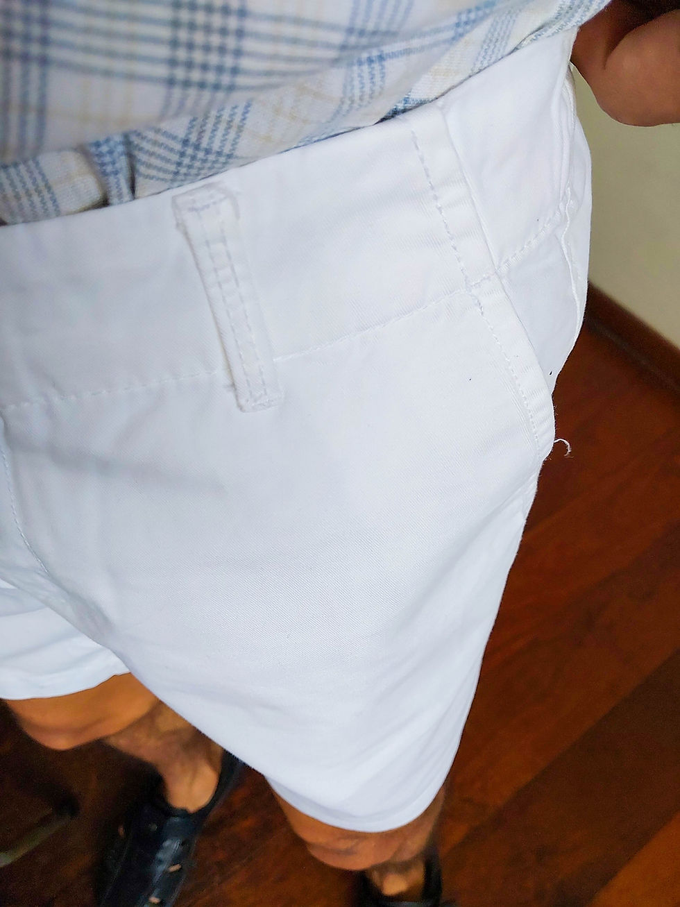 Miniatura: Short GAP em algodão branco (tam 40)