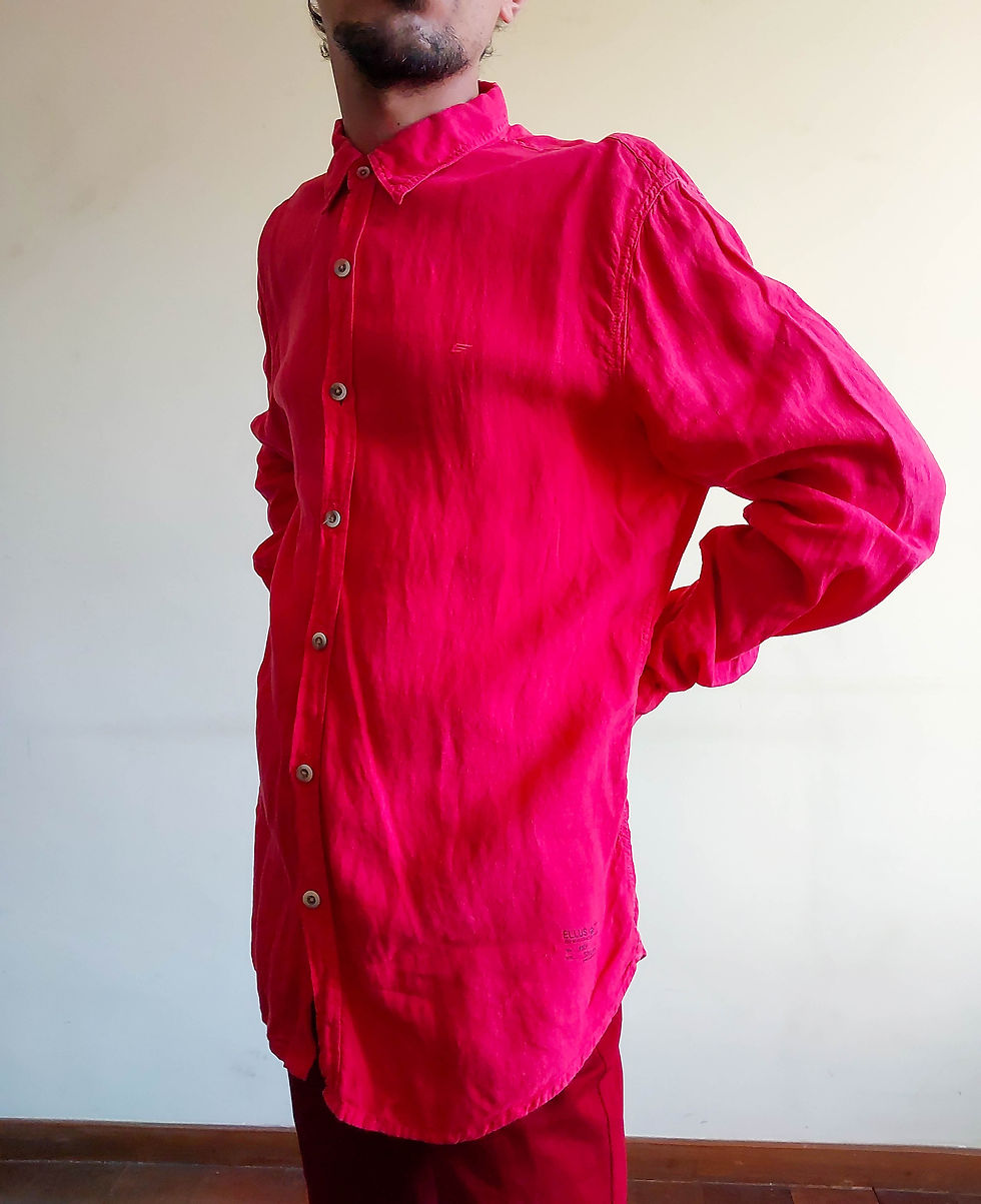 Miniatura: Camisa Linho Rosa Ellus (tam M)
