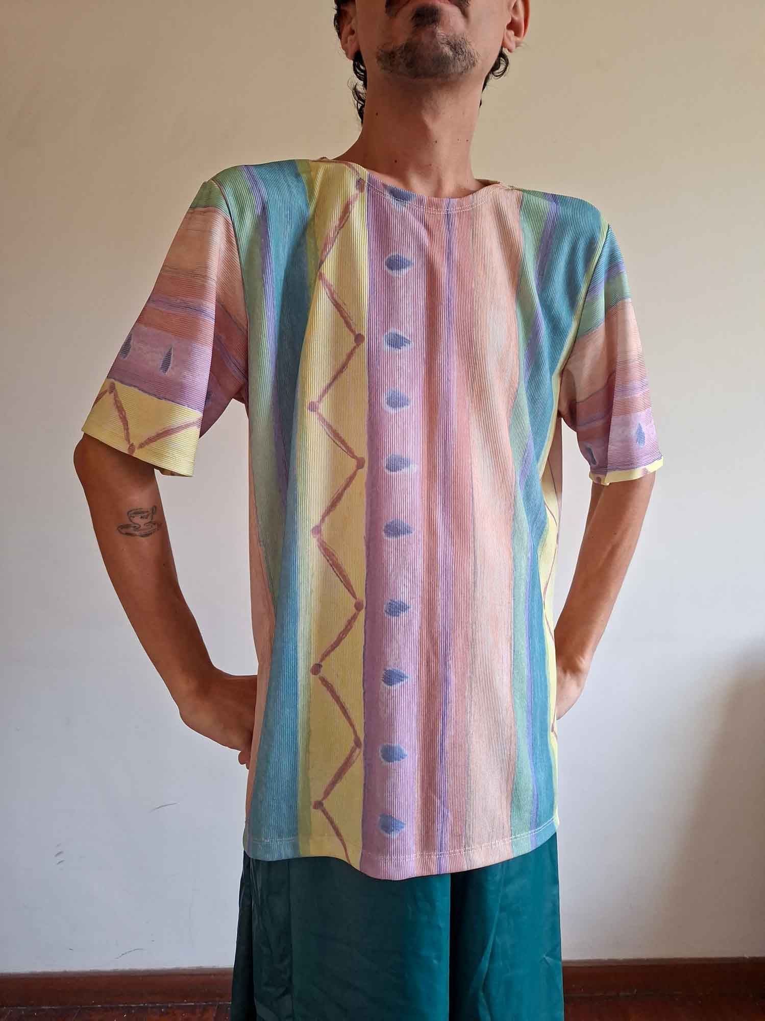 Camiseta Estampada Candy Colors (tam M)