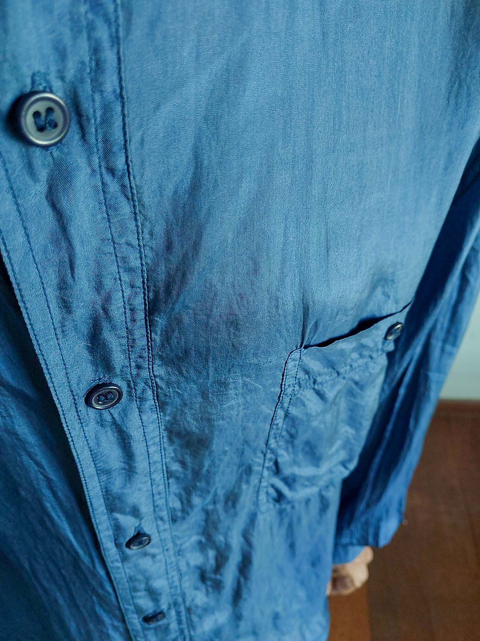 Miniatura: Camisa Cal Vintage em seda pura (tam G)