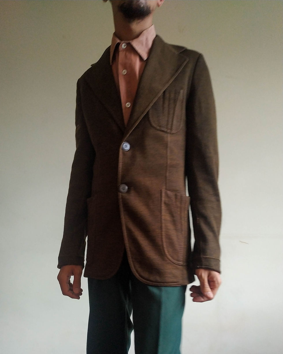 Miniatura: Casaco Chelmi anos 70 (tam P)