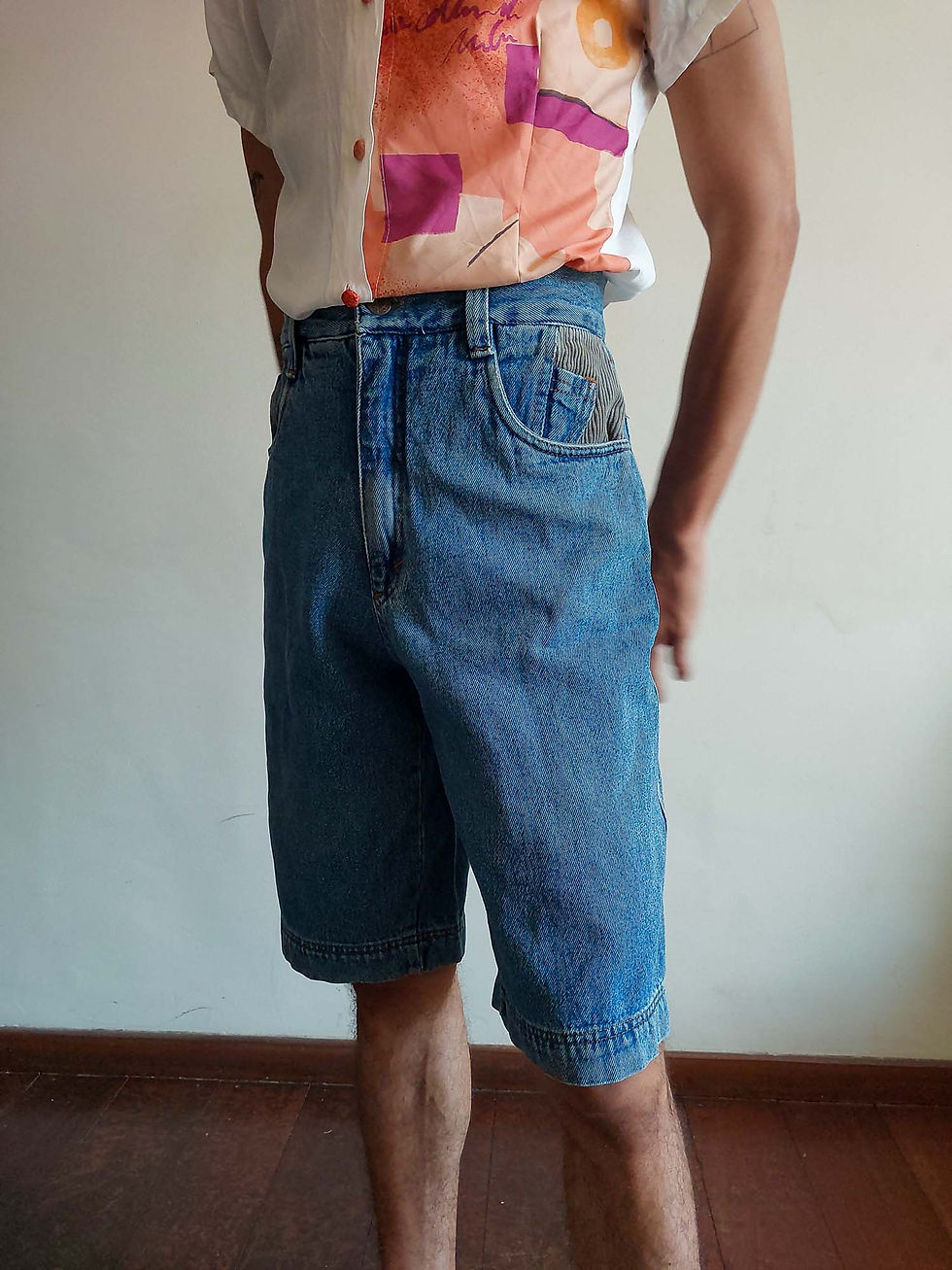 Miniatura: Short Jeans Vintage Match 1980 (tam 36)