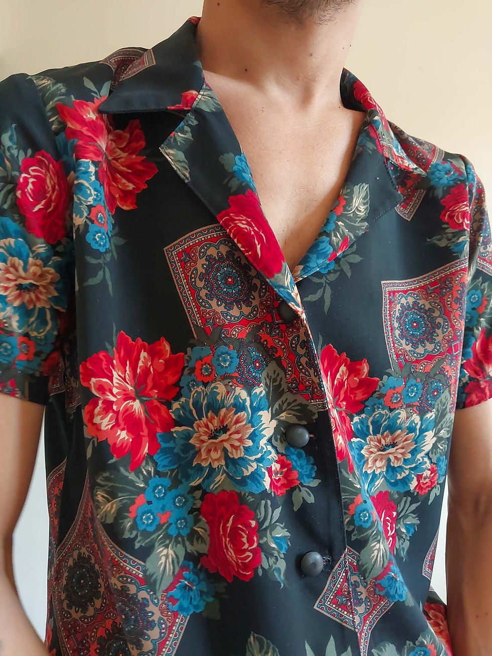 Miniatura: Camisa Flores Raras (Tam P)