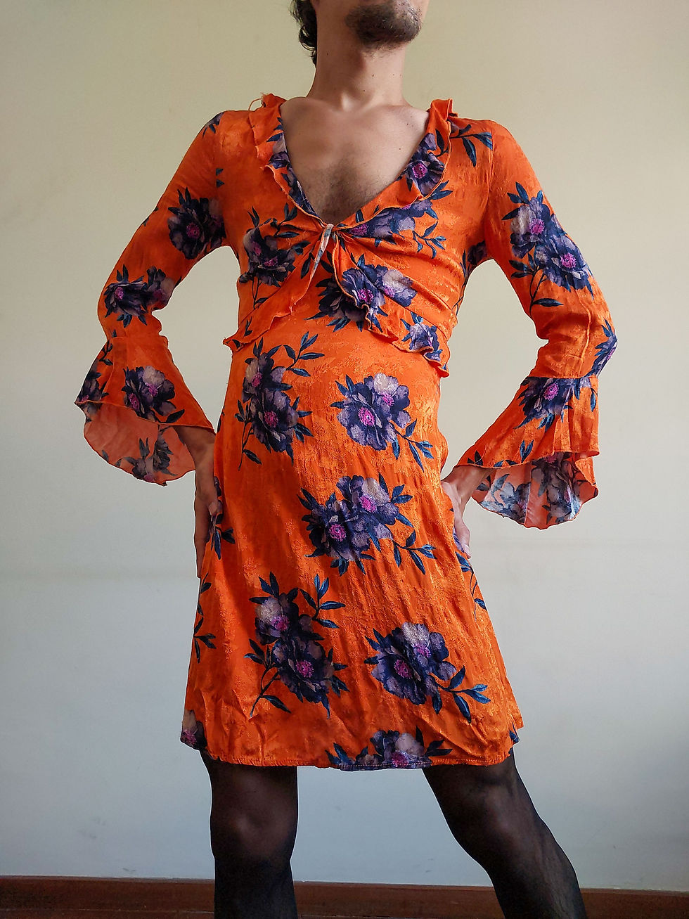 Vestido River Island em viscose (tam P)