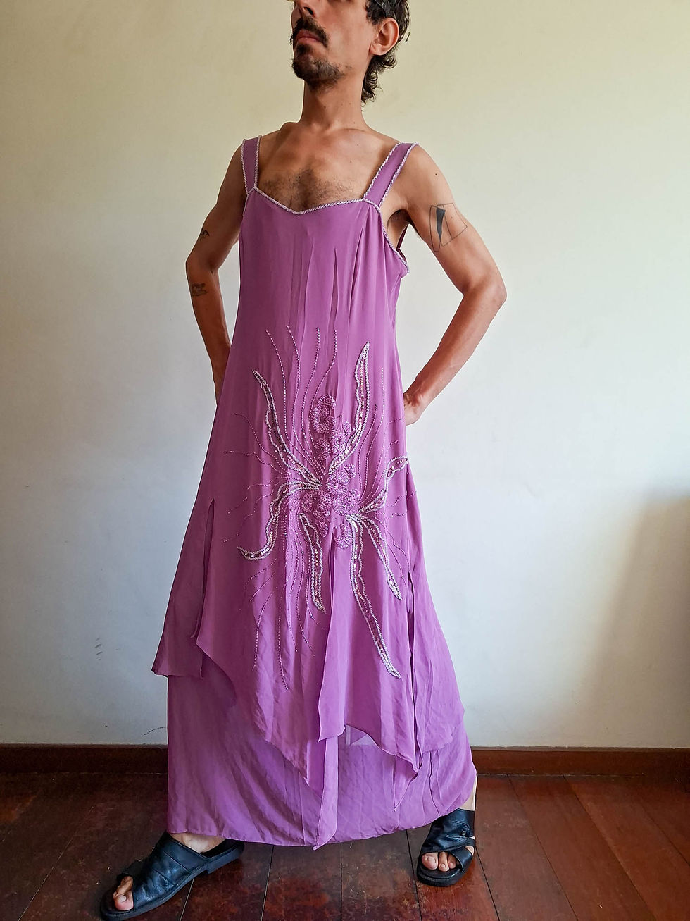 Miniatura: Vestido Praela em pedraria (tam G)