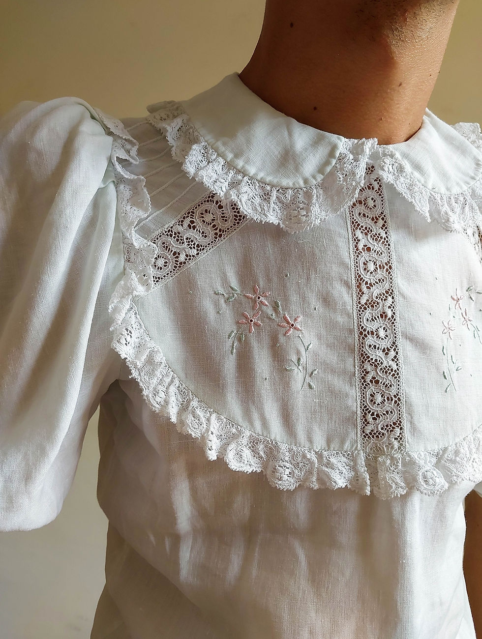 Miniatura: Camisa Matilde anos 50 (tam P)