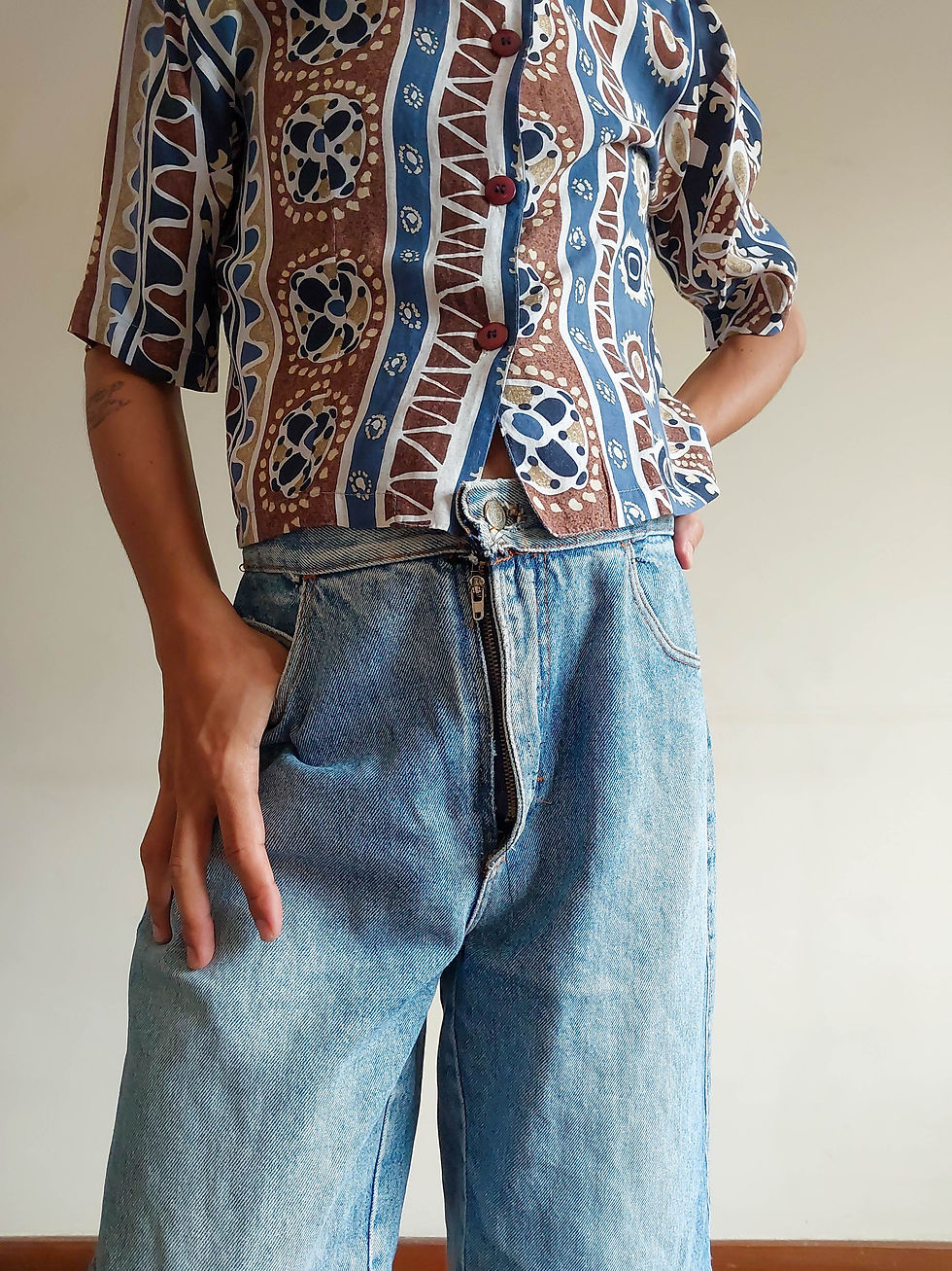 Miniatura: Short Roll Jeans vintage (CGC)