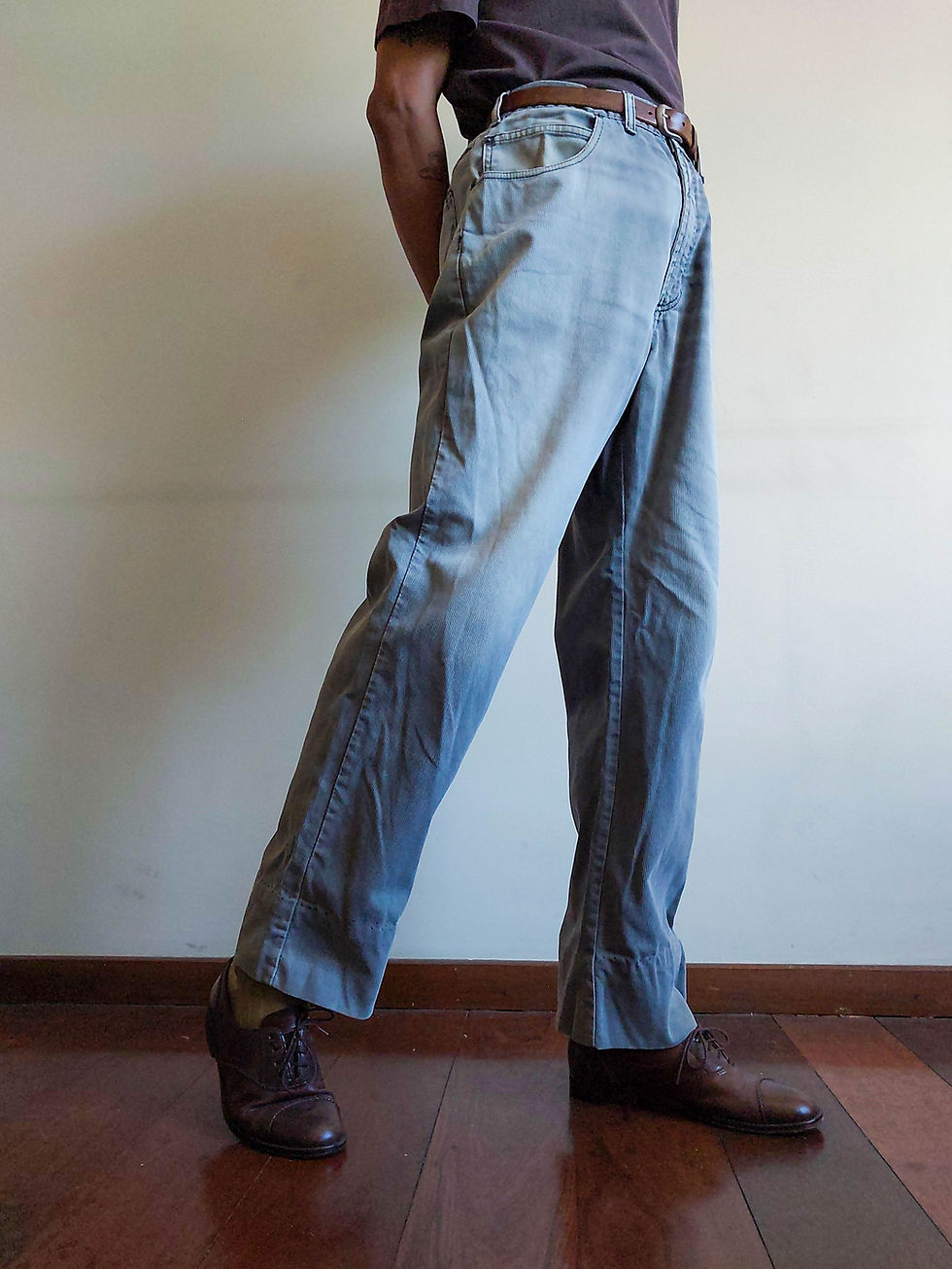Miniatura: Calça Yves Saint Laurent em Cotelê (tam 46)