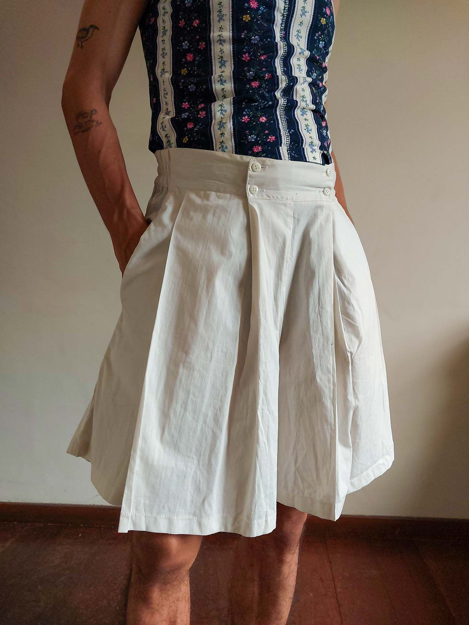 Bermuda Canne D’or anos 1980 (tam 40 a 46)