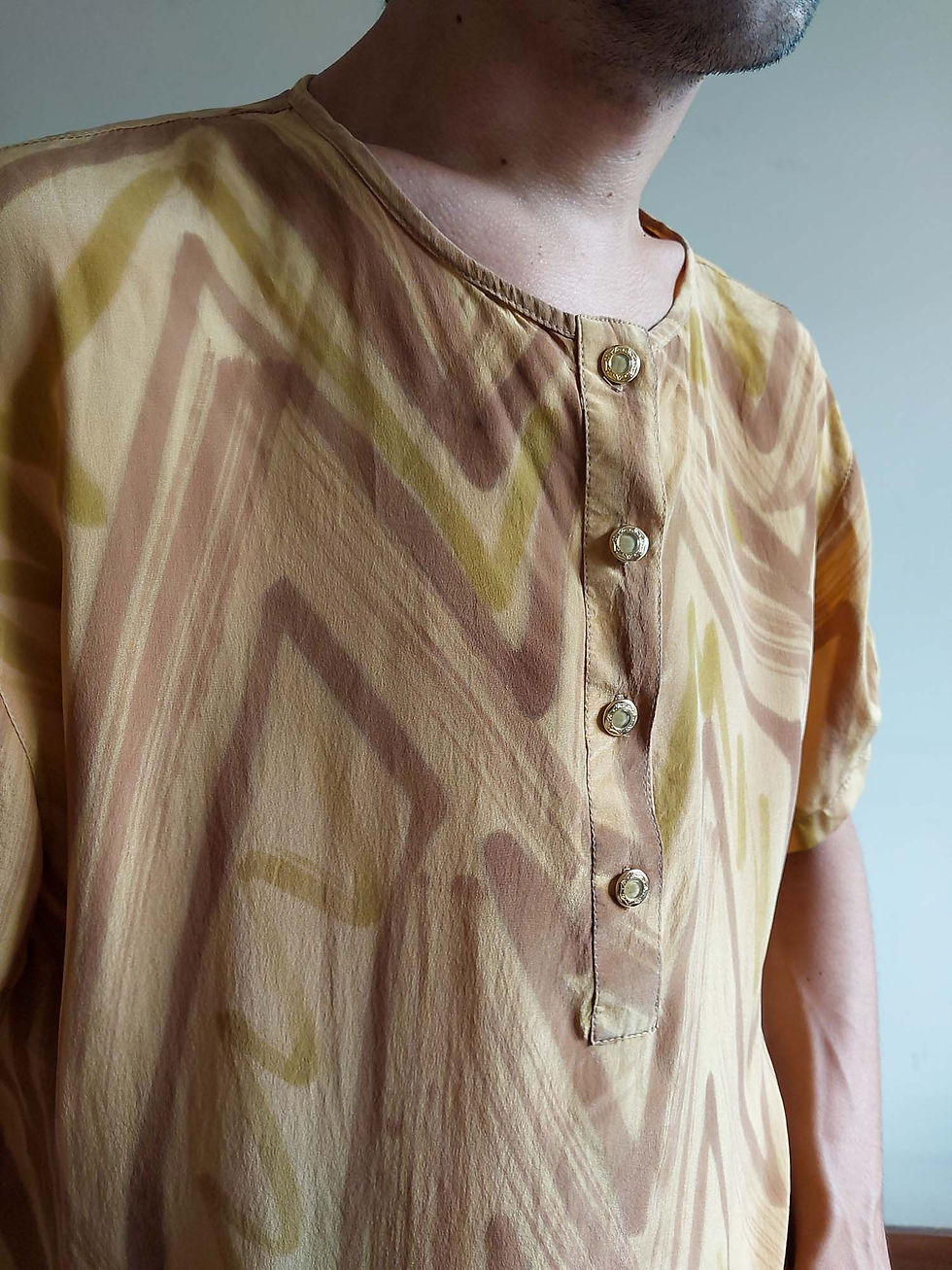 Miniatura: Camiseta Vintage Movimento em Seda (tam M)