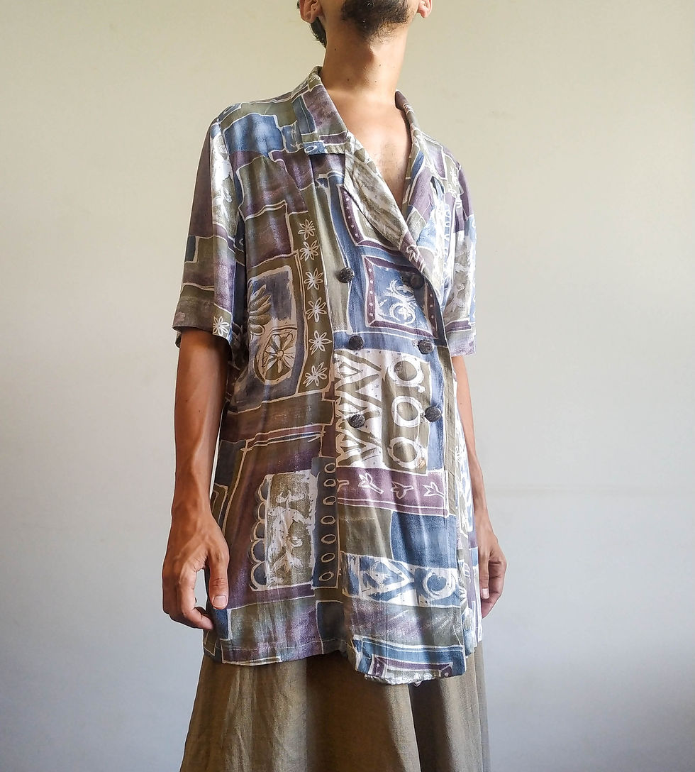 Camisa 80s Edmundo (tam U)