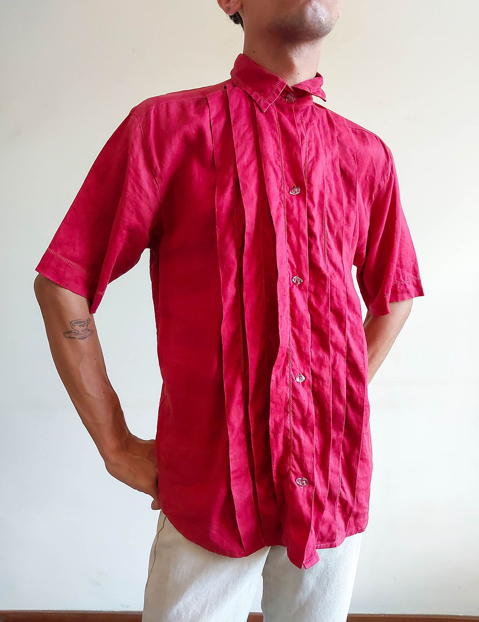 Miniatura: Camisa Vintage Lugar Comum (tam G)
