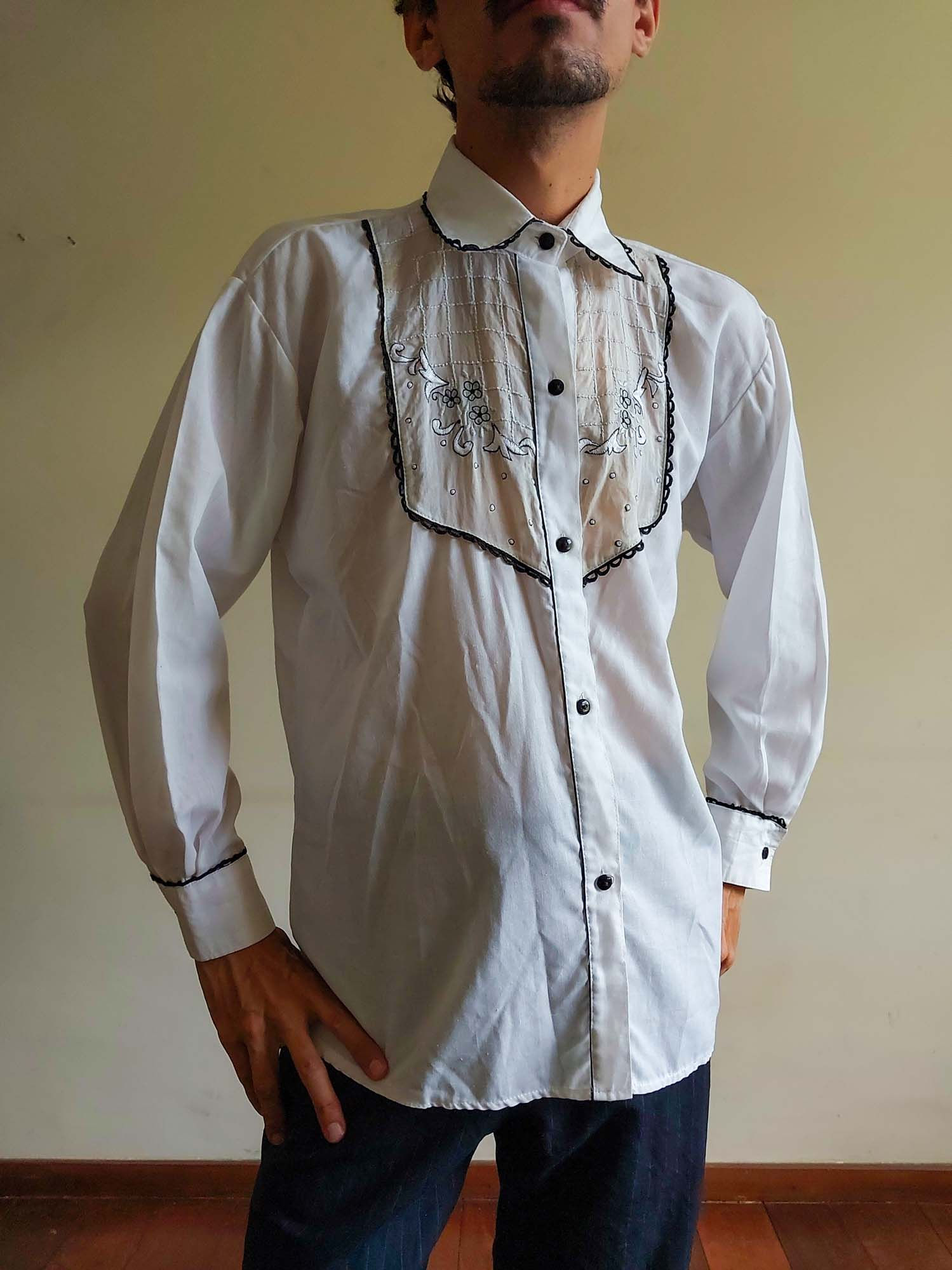 Camisa Vintage Sertão em cambraia (tam G)