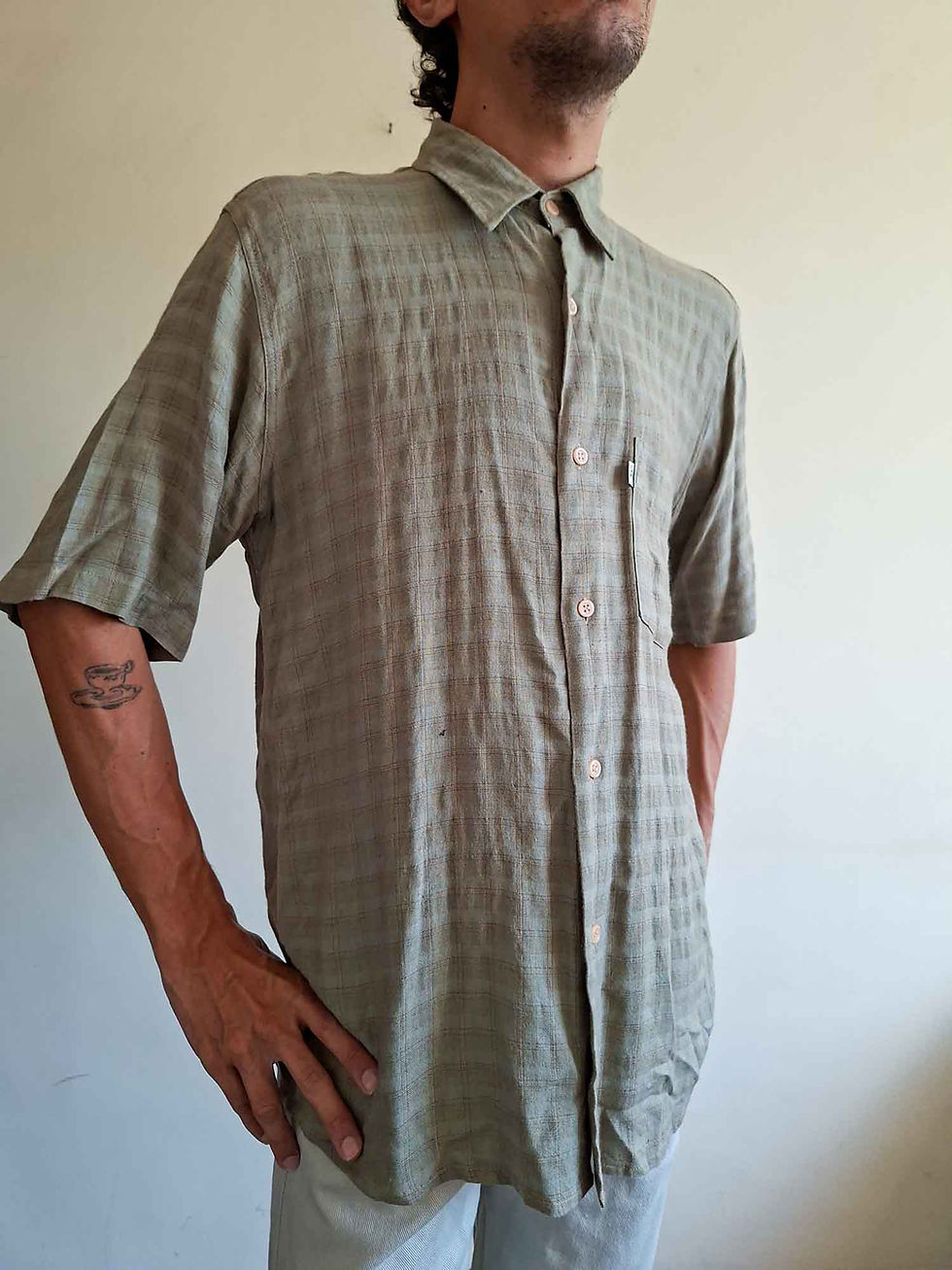 Miniatura: Camisa Canal X Vintage linhão xadrez (tam M)