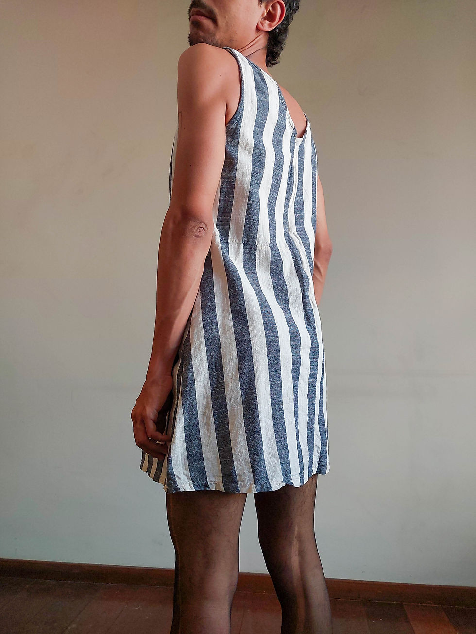 Miniatura: Vestido Anne Blanc em Viscolinho (tam M)