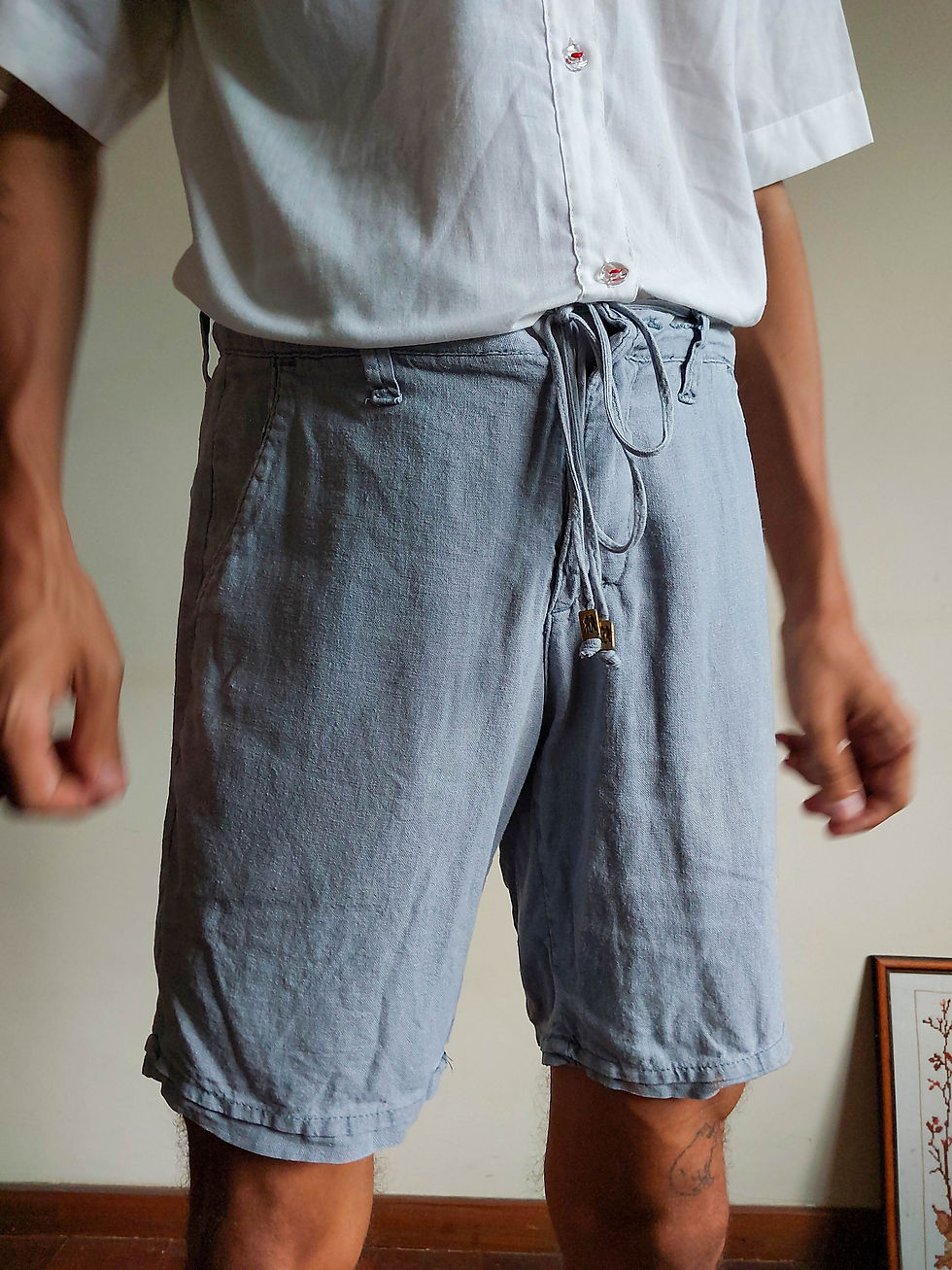 Miniatura: Short Polo Wear em linho misto (tam 40)