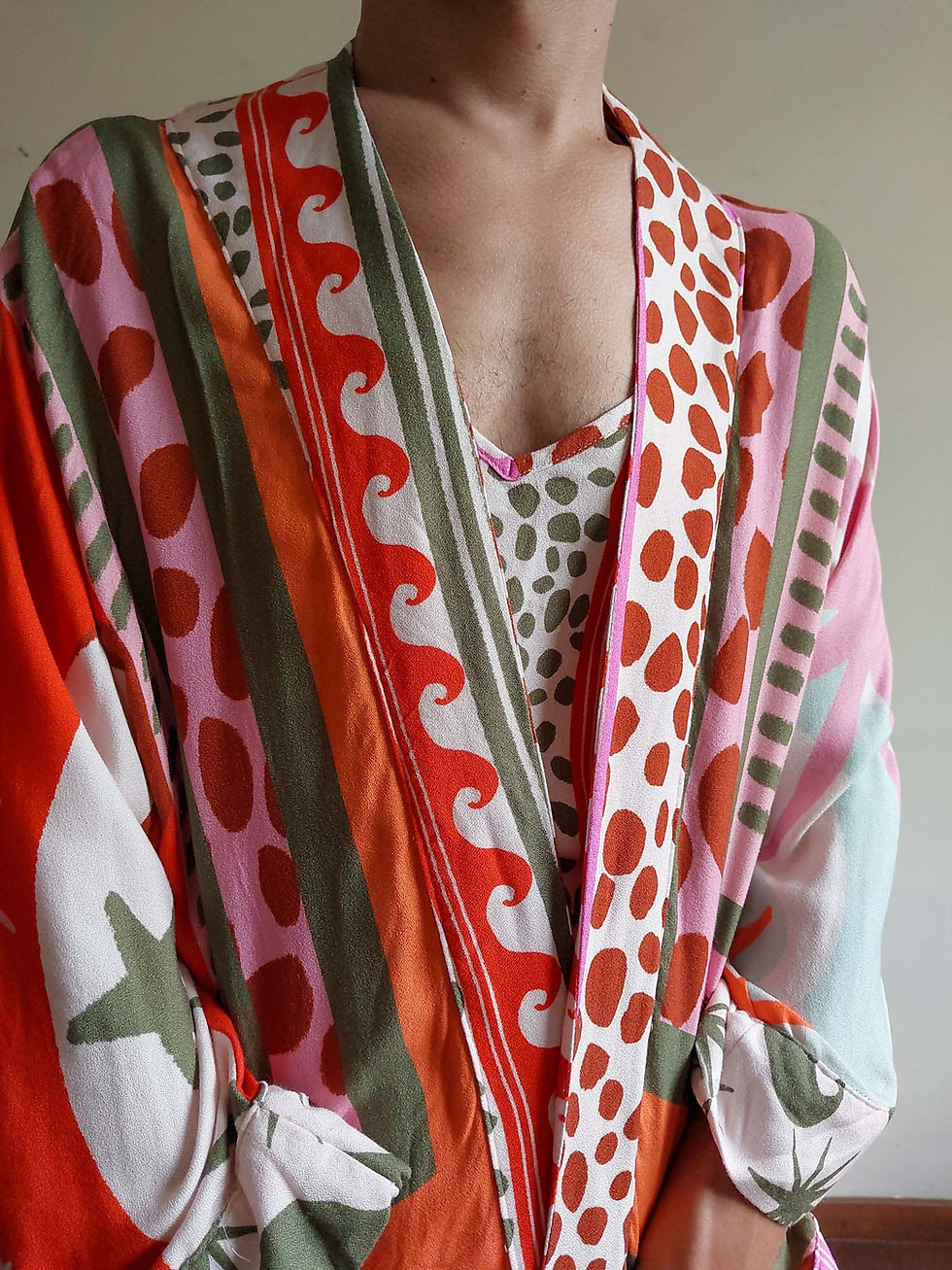 Miniatura: Kimono Sua estampado (tam M)